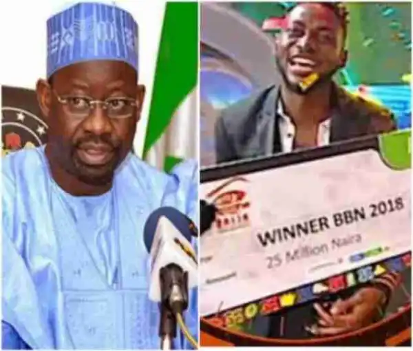 #BBNaija2018: ”Now That The Show Is Over, Go And Get Your PVC”- Governor Dankwambo Advises The Youth
